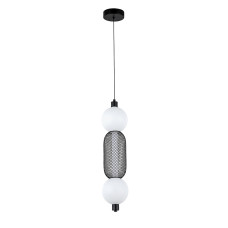 Світильник підвісний світлодіодний LED Levistella 7812034 BK чорний