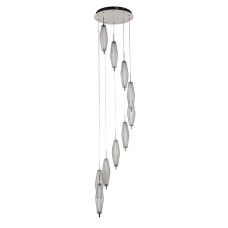 Люстра подвесная каскадная светодиодная LED Levistella 7813142-10 CH хром