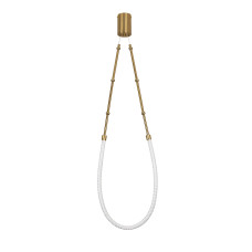 Світильник підвісний світлодіодний Levistella LED 7813133-1 AB бронза 