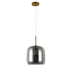 Світильник підвісний світлодіодний LED Levistella 909XL157-1 led (220) AB+GY бронза, плафон сірий