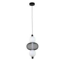 Світильник підвісний світлодіодний LED Levistella 7812032 BK чорний