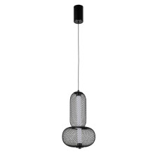 Світильник підвісний світлодіодний LED Levistella 7812029 BK чорний