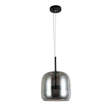 Світильник підвісний світлодіодний LED Levistella 909XL157-1 led (220) BK+GY чорний, плафон сірий