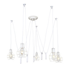 Люстра павук підвісна Levistella 7529076-5 WH біла