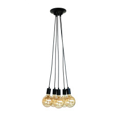 Світильник підвісний Levistella 7527120-5 BK чорний