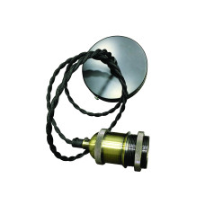 Світильник підвісний Levistella AMP12003-1 чорний + бронза