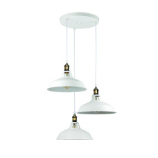 Светильник подвесной Levistella 7526857F-3M WH (300) белый + медь