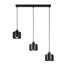 Світильник підвісний Levistella 752187F-3 BK (500) чорний