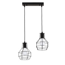 Люстра підвісна Light House LS-17201F-2 BK (250) чорний