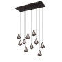 Зображення Підвісний світильник 999103F-10 (700) LED BK+SM ИМ Light-Deco 