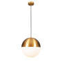 Изображение Светильник подвесной шар Levistella 7529815-1(300) BRZ+WH бронза + белый ИМ Light-Deco 1 