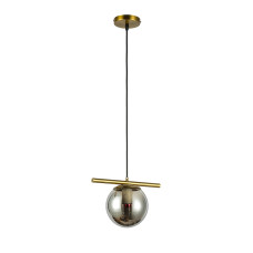 Светильник подвесной шар Levistella 7841023-1 (150mm) GAB+BK бронза, плафон черный