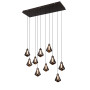 Зображення Підвісний світильник 999103F-10 (700) LED BK+SM ИМ Light-Deco 1 