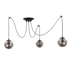 Світильник підвісний павук Light House LS-19447-3 BK+BK чорний