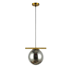 Светильник подвесной шар Levistella 7841023-1 (200mm) GAB+BK бронза, плафон черный