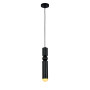 Изображение Cветильник подвесной декоративный Levistella 774HJ2522-1D BK черный ИМ Light-Deco 1 