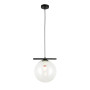 Изображение Светильник подвесной шар Levistella 7841023-1 (250mm) BK+CL черный, плафон прозрачный ИМ Light-Deco 1 