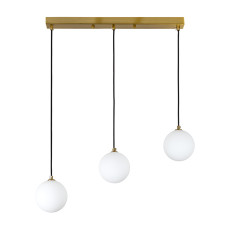 Світильник підвісний Light House LS-19527-3 BRZ+WH (500) бронза, плафон білий 