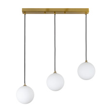 Світильник підвісний Light House LS-19528-3 BRZ+WH (500) бронза, плафон білий