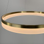 Зображення Сучасна LED люстра у латунному каркасі Ø 60 см ИМ Light-Deco 2 