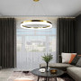 Зображення Сучасна LED люстра у латунному каркасі Ø 60 см ИМ Light-Deco 5 