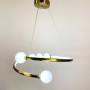 Зображення Латунна LED люстра з акриловими кульками у 2-х розмірах ИМ Light-Deco 4 