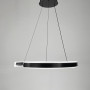Зображення Підвісна люстра у чорному корпусі діаметром 60 см ИМ Light-Deco 5 