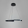 Зображення Підвісна люстра у чорному корпусі діаметром 60 см ИМ Light-Deco 4 