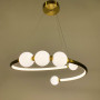 Зображення Латунна LED люстра з акриловими кульками у 2-х розмірах ИМ Light-Deco 7 