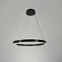 Зображення Підвісна люстра у чорному корпусі діаметром 60 см ИМ Light-Deco 2 