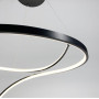 Зображення Світильник GIRO SU LED у чорному каркасі Ø 80 см ИМ Light-Deco 2 