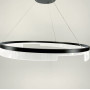 Изображение Дизайнерський світильник у чорному каркасі Ø 80 см ИМ Light-Deco 1 
