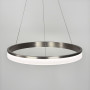 Зображення Підвісна кільцева люстра в сатиновому каркасі Ø 80 см ИМ Light-Deco 2 