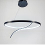 Зображення Світильник GIRO SU LED у чорному каркасі Ø 80 см ИМ Light-Deco 