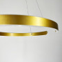 Изображение Підвісна люстра у золотому корпусі діаметром 60 см ИМ Light-Deco 1 