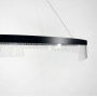 Изображение Дизайнерський світильник у чорному каркасі Ø 80 см ИМ Light-Deco 6 