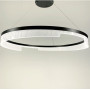 Изображение Дизайнерський світильник у чорному каркасі Ø 80 см ИМ Light-Deco 3 