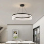 Изображение Дизайнерський світильник у чорному каркасі Ø 80 см ИМ Light-Deco 7 