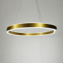 Изображение Підвісна люстра у золотому корпусі діаметром 60 см ИМ Light-Deco 4 