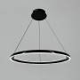 Зображення Сучасна підвісна люстра з чорним кільцем Ø 80 см ИМ Light-Deco 2 