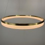 Изображение Сучасна кругла підвісна LED люстра у латунному каркасі ИМ Light-Deco 2 