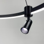 Зображення Кільцева чорна люстра із 3-ма спотами Ø 100 см ИМ Light-Deco 4 