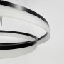 Зображення Сучасна люстра на два кільця 80+60 см у чорному каркасі ИМ Light-Deco 3 
