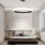Изображение LED люстра підвісна в кільцевому чорному корпусі Ø 70 см ИМ Light-Deco 3 