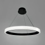 Изображение LED люстра підвісна в кільцевому чорному корпусі Ø 70 см ИМ Light-Deco 