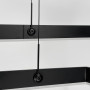 Изображение Чорна люстра з двома підвісними квадратами 40 та 60 см ИМ Light-Deco 4 
