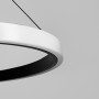Изображение LED люстра підвісна в кільцевому чорному корпусі Ø 70 см ИМ Light-Deco 1 