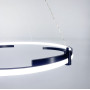 Зображення LED люстра у чорному кільцевому каркасі Ø 80 см ИМ Light-Deco 