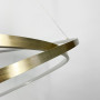 Изображение Латунна підвісна люстра SCRIBBLE RING у двох розмірах ИМ Light-Deco 7 
