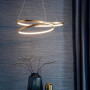 Изображение Латунна підвісна люстра SCRIBBLE RING у двох розмірах ИМ Light-Deco 10 